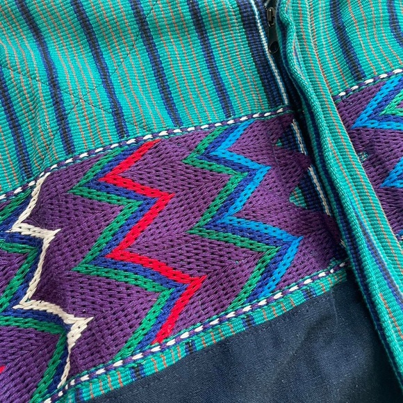 Vintage Bomber Jacket with embroidered and knit detail - Picture 3 of 5